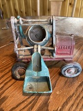 1920's Kenton Jaeger #650 Cast Iron Toy Cement Portable Drum Mixer Made In USA picture