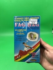 Vintage Offensive Deranged Cult Comedy Veri-gay Musical Fag Hag VHS New Sealed picture