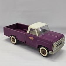 1970 TONKA DODGE FLEETSIDE PICKUP PURPLE GOOD ORIGINAL CONDITION picture
