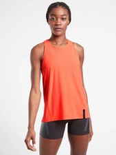 Athleta x Allyson Felix Bright Coral Racerback Performance Tank - Size Small picture