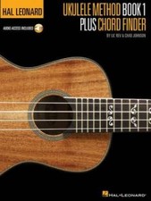 Hal Leonard Ukulele Method & Chord Book (Book/online audio) - Paperback - GOOD picture