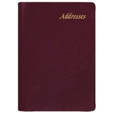 Payne Publishers Continental Address Book Saddle Stitched Mini 2-1/2