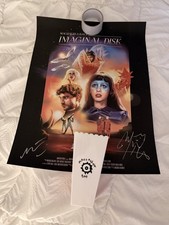 Magdalena Bay Imaginal Disk Movie Screening Signed Poster and Popcorn Bucket picture