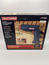 Craftsman 4.8 Volt Cordless Speed-lok Screwdriver 125/450 ROM NEW 911164 picture
