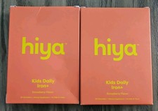 2 Packs Hiya Kids Daily Iron + 30 Strawberry Flavored Chewables picture