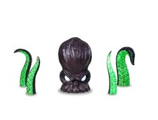 2024 Lowes Haunted Living 3.5 Ft LED Kraken Monster Halloween Yard Decoration picture