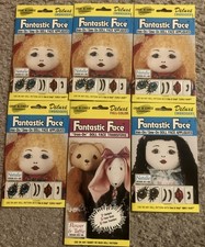 One & Only Fantastic Face Doll Appliqués Lot Of 6 Natalie Flower Taffie  picture