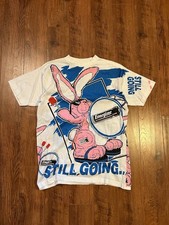 Vintage 1993 Energizer Bunny AOP T-Shirt One Size Single Stitch Still Going New picture