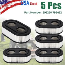 5Pcs Air Filter Kits for Briggs And Stratton 798452 593260 5432 5432K Lawn Mower picture
