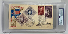 Prince Rainier III Signed Autographed Monaco FDC PSA DNA Auto Authenticated Slab picture