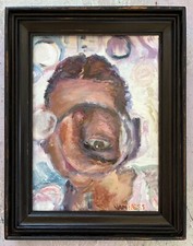 Original Oil Paintings, Modern Art, I See You, Abstract Art, by Van Ness picture