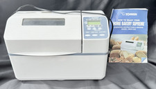 Zojirushi Home Bakery Supreme BBCC-X20 2 lb Bread Maker Tested Works w Manual picture