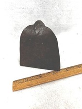 antique dough scraper for trencher bowl bread board forged iron original 1800 picture