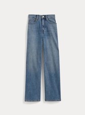 Everlane The Way High Sailor Jean Vintage Blue Size 25 Short 27.5