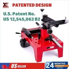 Patented Portable Manual Tire Changer with Foldable Casters for Auto Tire Repair picture