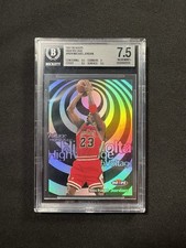 1997-98 Skybox Hoops High Voltage #HV14 Michael Jordan BGS 7.5 # 14 Of  20HV picture