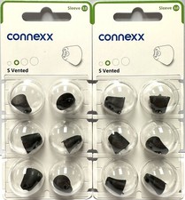 2 Pack S Vented Connexx Sleeve 3.0. Fits Signia Rexton Widex Miracle Ear. Small. picture