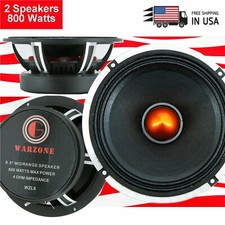 2x Gravity  6.5? Car Audio speaker Pro  Midrange Bullet Loud Speaker 800W 4 ohm picture