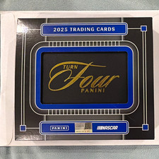 Panini 2025 Turn Four Racing NASCAR 2-Card Lot Ryan Newman + Vinnie Miller Auto picture