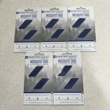 LOT of 5-2 PACK Skeeter Hawk Mosquito Replacement Tabs Wristband Carabiner 10 picture