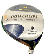 Dunlop Power Lift 350cc Forged Ti Driver 10* RH 65g Regular Graphite New Grip HC picture