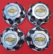 4X  New Center Hub Caps FOR Chevy Express Van 2500 3500 CHROME # 9597163 picture
