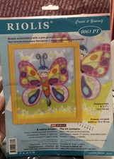 NIP Riolis #0061PT Beads Embroidery Kit w/ Pre-Printed Picture 6