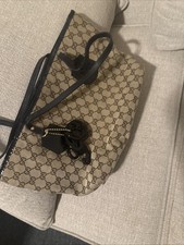 Medium Authentic Gucci Bag.  Preowned In Good Condition. picture