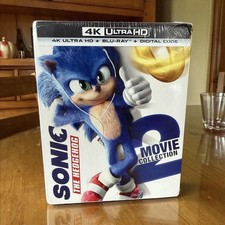 Paramount Sonic the Hedgehog 2-Movie Collection 4K UHD Blu-ray Steelbook Box Set picture