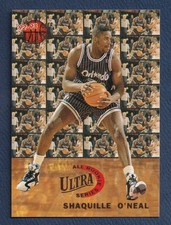 1992-93 FLEER ULTRA SHAQUILLE O'NEAL ALL ROOKIE SERIES #7 MINT ORLANDO MAGIC RC picture