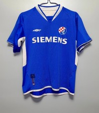 NK DINAMO ZAGREB CROATIA 2004/2005 FOOTBALL UMBRO SHIRT JERSEY SIZE XS BLUE  picture
