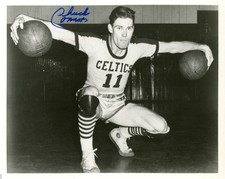 CHUCK CONNORS SIGNED 8x10 PHOTO THE RIFLEMAN BOSTON CELTICS RARE BECKETT BAS picture