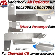 For C8 Corvette 20+ Underbody Driver & Passenger Air Deflector 85580653 85580654 picture