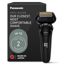 Brand New Panasonic ARC6 Rechargeable Men's Electric Razor - Black (ES-LS8A-K) picture