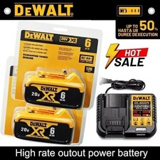 DEWALT 20V MAX 6Ah Lithium Ion Battery DCB200 Replacement Power Tool picture