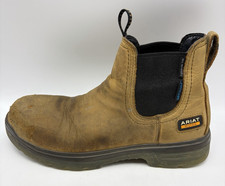 Ariat Work Boots Mens 9.5 D Waterproof EH Carbon Toe Slip On Dry Shield 10027331 picture