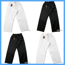 New Proforce Gladiator Lightweight Karate Black or White Martial Arts Pants TKD picture