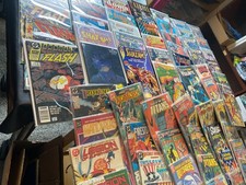 DC Comics Comic Book lot of 78 Flash Legion Vigilante DragonLance Outsiders + picture