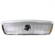 2003-2005 Mercury Grand Marquis Front Chrome Grille w/ Emblem OEM 3W3Z-8200-AB picture