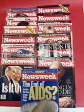 Vintage Newsweek Magazines Lot 13 1996 picture