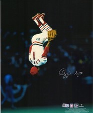 Ozzie Smith St. Louis Cardinals Signed 11x14 Vertical Flip Photo picture