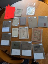 LOT Roycroft Catalogies 1899-1909 + MISC Catalogues in that time period picture