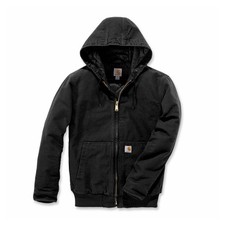 Carhartt 104050 Washed Duck Active Jac Insulated Hooded Jacket Mens / Full Size picture