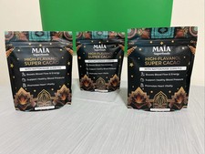 3 x MAIA High-Flavanol Super Cacao Cardiovascular Superfood 30 Servings Genuine picture