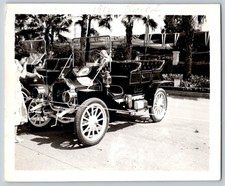 1912 Buick Touring Car Vintage B&W Photo Brass Era Auto Show Display 4x5 picture
