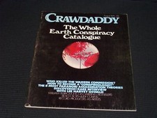 1975 AUGUST CRAWDADDY MAGAZINE - THE WHOLE EARTH CONSPIRACY CATALOGUE - H 1908 picture