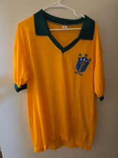 Vintage 1986-1988 Brazil Home Football shirt jersey - size 56 (3XL-4XL) picture