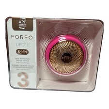 Foreo UFO 3 5 IN 1 DEEP HYDRATION FACIAL DEVICE with Cryo-Therapy Fuchsia Sealed picture