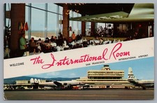 San Francisco California International Airport Airplanes Postcard picture