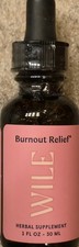 WILE BURNOUT Relief TINCTURE 1 fl oz (15 Serv) Natural Energy BEST BY 12/26 picture